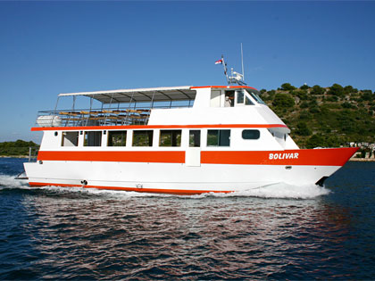 Ausflug nach Nationalpark Kornati mit dem Schiff Bolivar