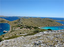 Ausflug nach Nationalpark Kornati mit dem Schiff Galeb