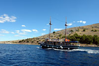 Schiff Barbarinac - Ausflug nach Nationalpark Kornat