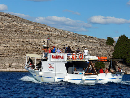 Escursione in Parco nazionale Kornati in barca Racic